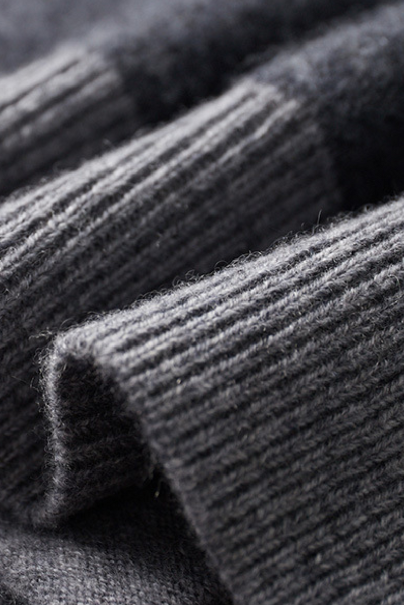 Gray Cashmere Merino Wool Set – Vittore