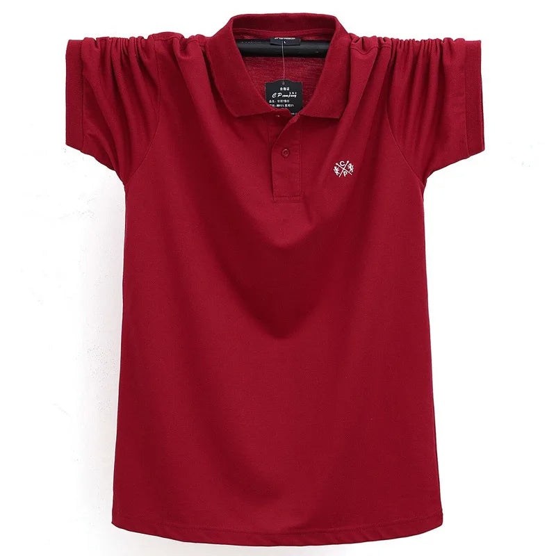 Sammy Jackson™ Hugo Plus Size Polo | Casual & Breathable