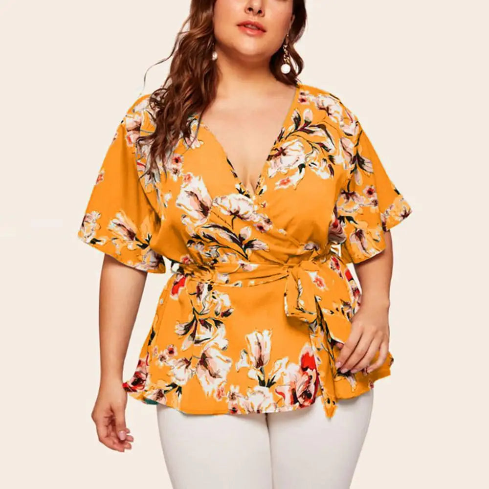 Sammy Jackson™ Fenna Plus-Size Top | Colorful & Versatile