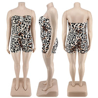 Sammy Jackson™ Celine Plus Size Playsuit | Strapless & Sexy