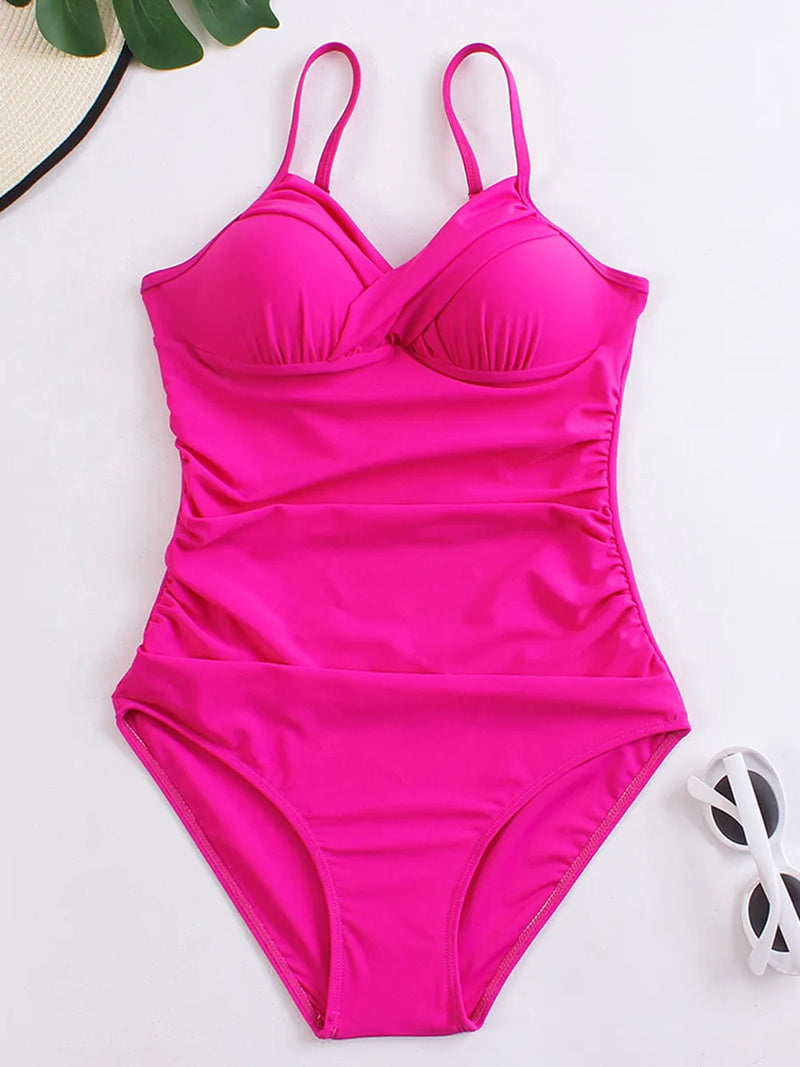 Sammy Jackson™ Sara Plus-Size Swimsuit | Padded & Stylish