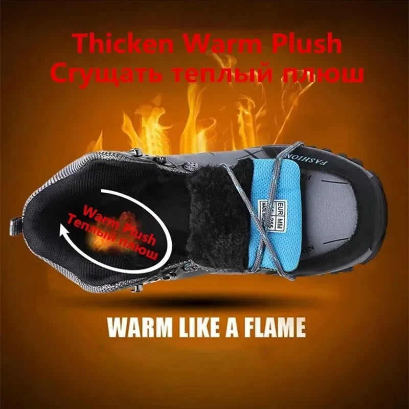 Sammy Jackson™ Snow Sneakers | Warme kicks voor elk terrein