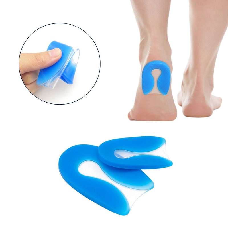 Siliconen Hielkussentjes voor Comfort en Verlichting - HeelGuard