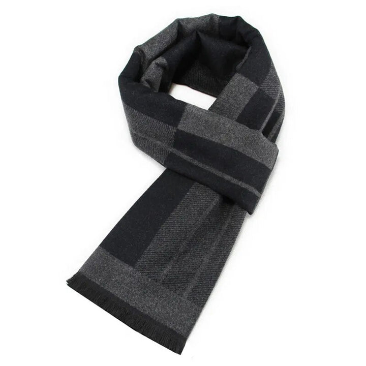 Sammy Jackson™ Checked Scarf | Stylish and warm cashmere scarf