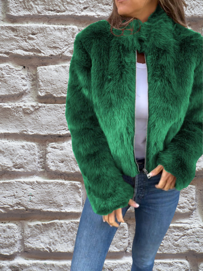 Luxury Soft Women's Coat - Aurora