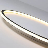 Scandinavian Round Ceiling Lamp - AuroraSphere