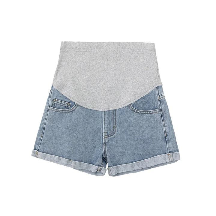 Sammy Jackson™ Szorty ciążowe Natasja | Denim i komfortowe