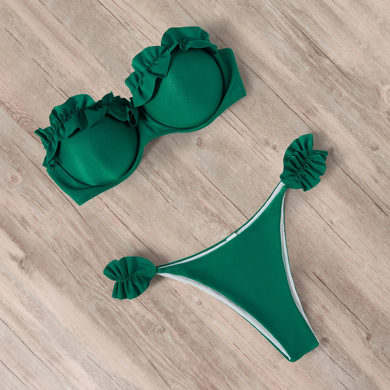 Sammy Jackson™ Lara Jungle Queen Bikini | Bez ramiączek i seksowny