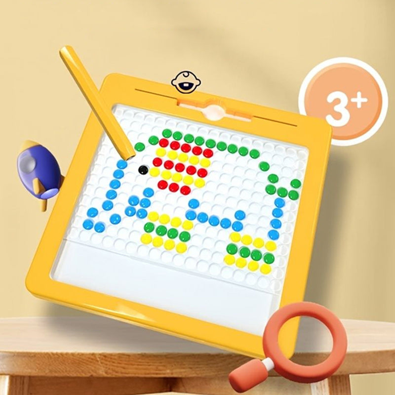 Magnetic Drawing Board with Beads - MagniDots