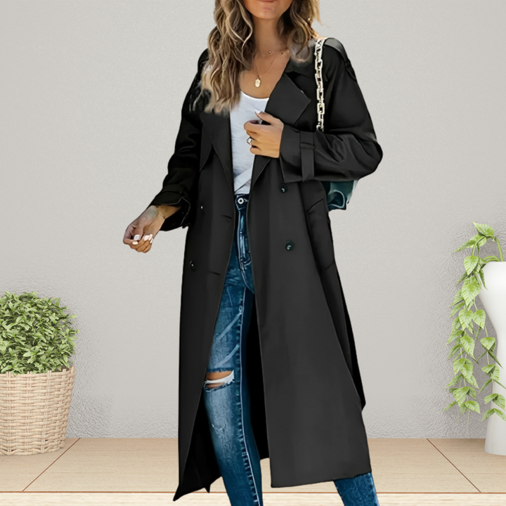 Trendy Women's Transitional Season Trench Coat – Isabelle