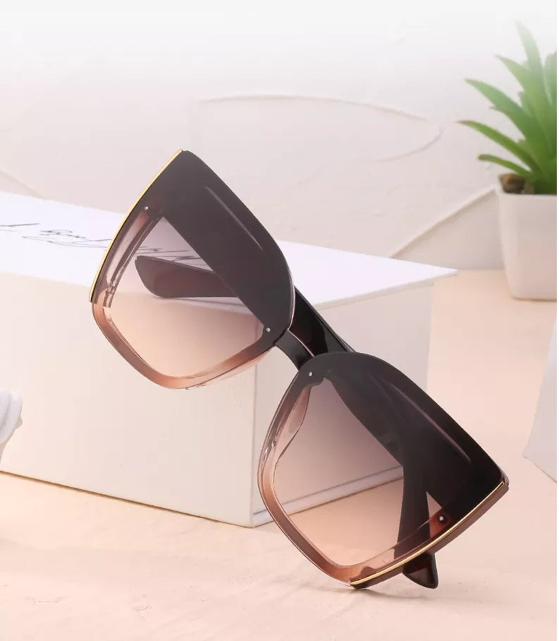 Sammy Jackson™ Billie Retro Okulary Przeciwsłoneczne | Kwadratowe i Modne