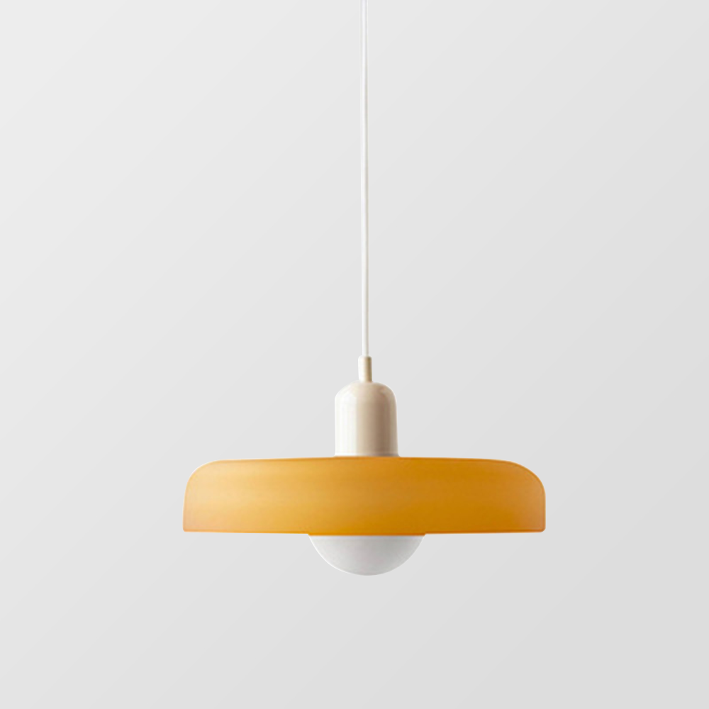 Colored Glass Pendant Lamp - BauLume