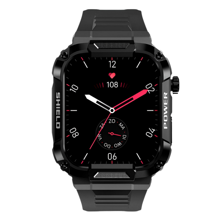 Rugged Men's Smartwatch - IronPulse X1
