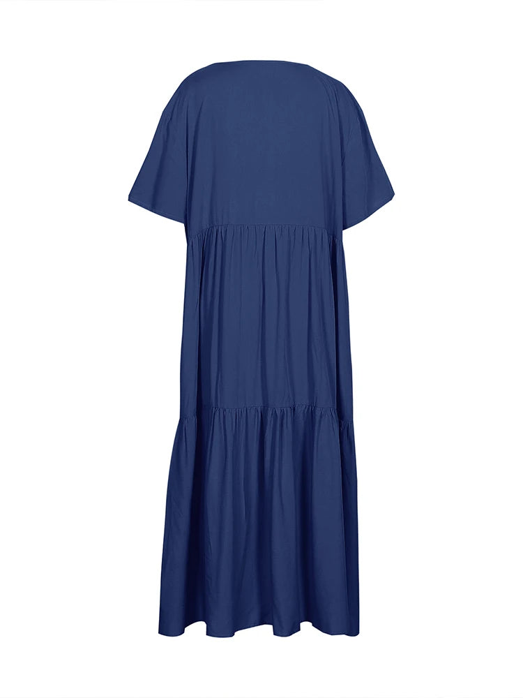 Sammy Jackson™ Elizabeth Plus-Size Summer Dress | Casual & Trendy
