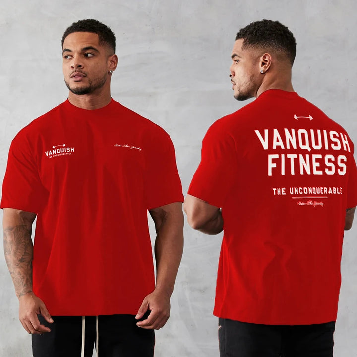 Sammy Jackson™ Oversized Fitness Shirt | Plus size training shirt