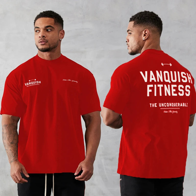Sammy Jackson™ Oversized Fitness Shirt | Plus size training shirt