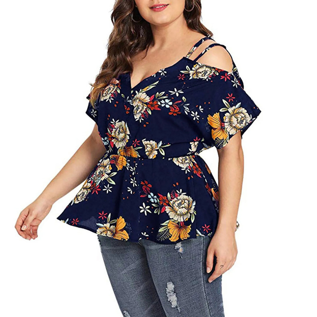 Sammy Jackson™ Indy Plus-Size Top | Kleurrijk & Stijlvol