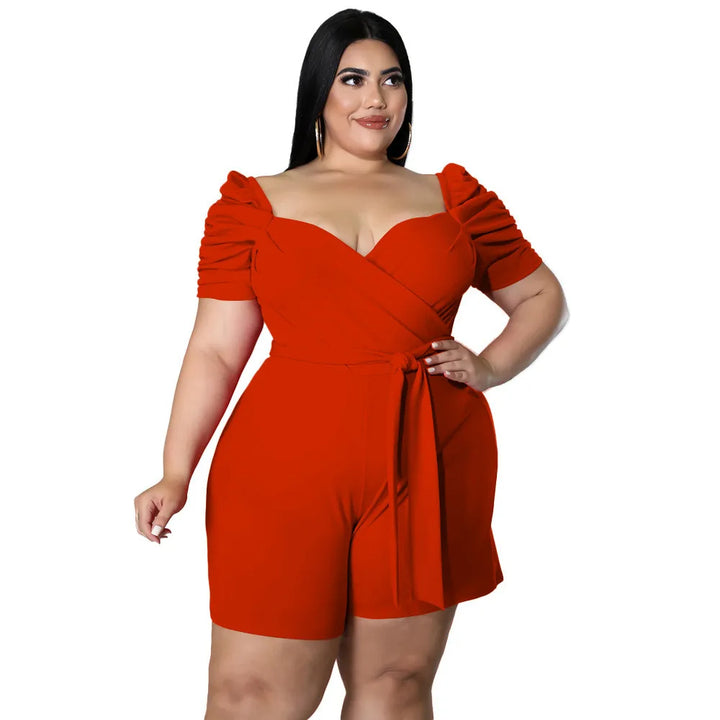 Sammy Jackson™ Merel Plus Size Playsuit | Zomers & Stijlvol