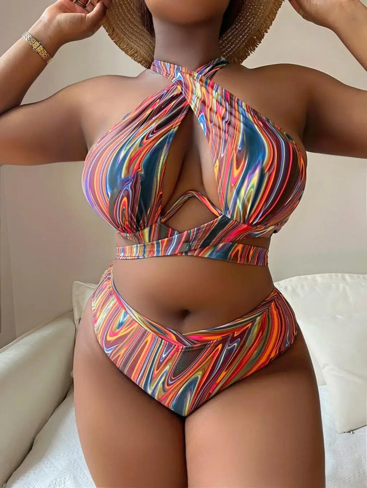 Sammy Jackson™ Carmina Plus-Size Bikini | Stylish & Flattering