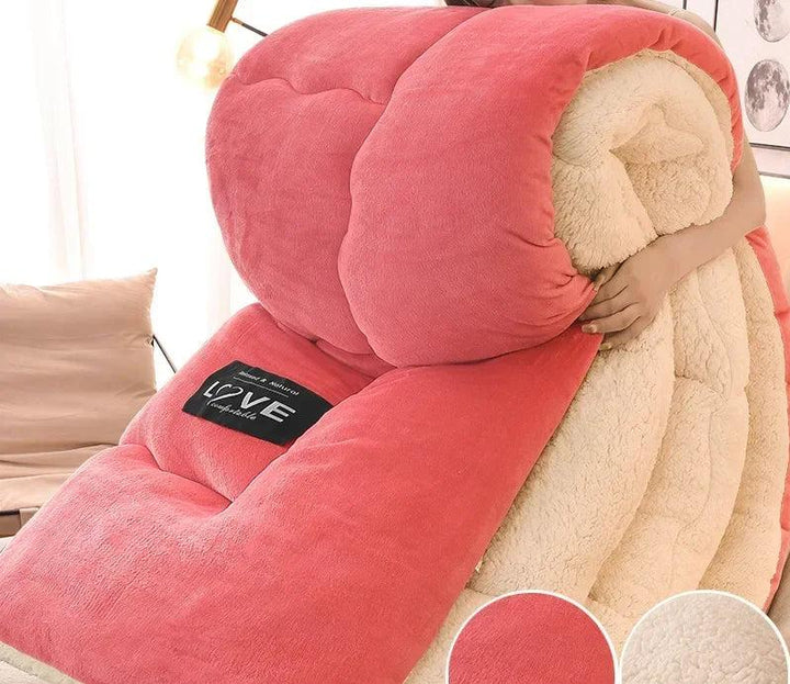 Luxury Winter Duvet with Double Flannel Fleece - FrostGuard