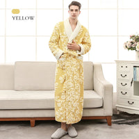Sammy Jackson™ Szlafrok Jacquard | Ciepły i wygodny szlafrok z polaru