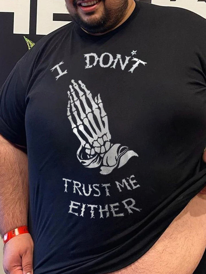 Sammy Jackson™ Statement T-shirt | Plus size T-shirt with catchy text