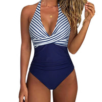 Stylish V-Neck Swimsuit - Aria