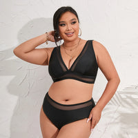 Sammy Jackson™ Sandy Midnight Plus-Size Bikini | Flatterend & Stijlvol