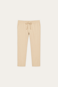 Stylish men's linen pants with modern cut – Matteo