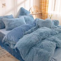 Candy-Colored Soft Duvet Cover - FluffCandy