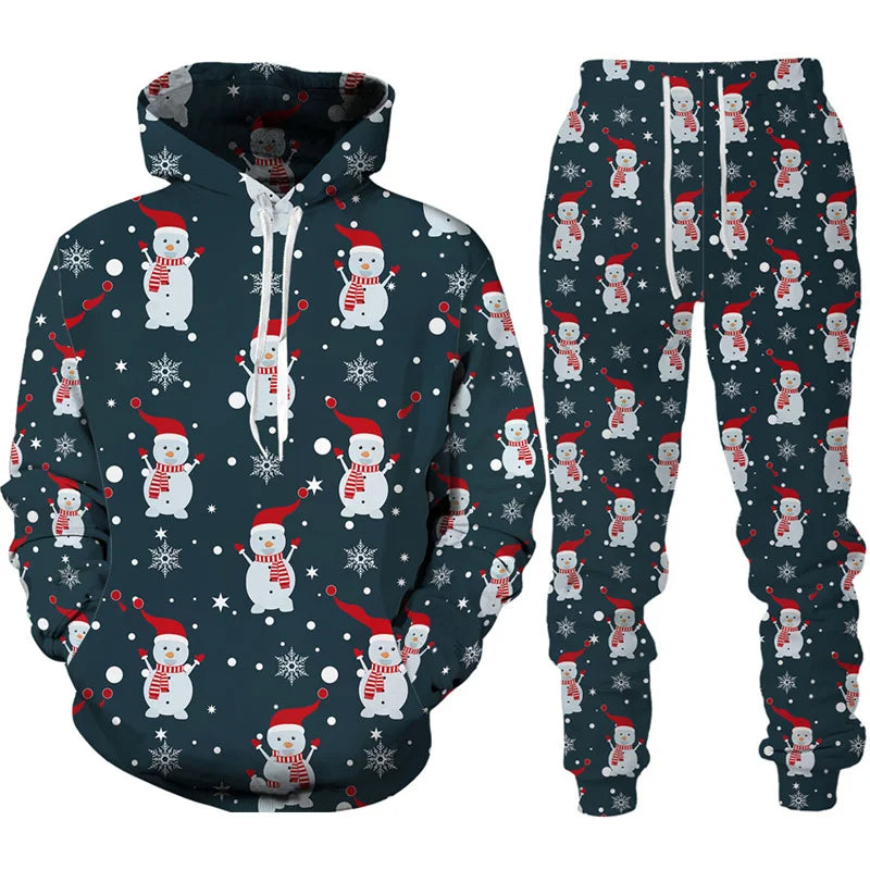 Sammy Jackson™ Jolly Delight Set | Kerst vibes loungeset voor heren
