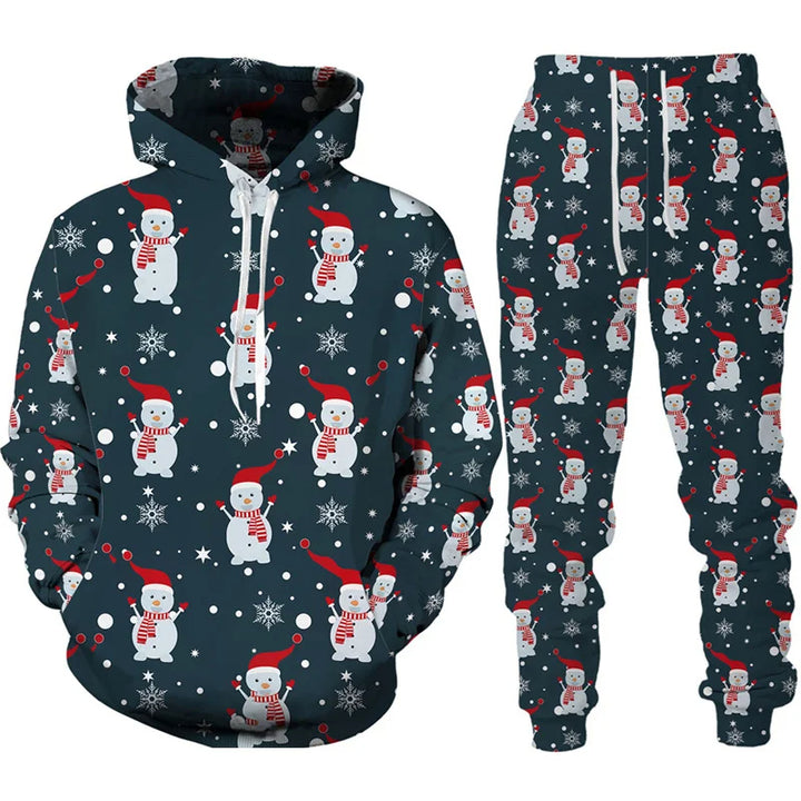 Sammy Jackson™ Jolly Delight Set | Kerst vibes loungeset voor heren