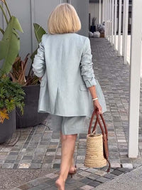 Trendy Women's Linen Summer Set – Camille