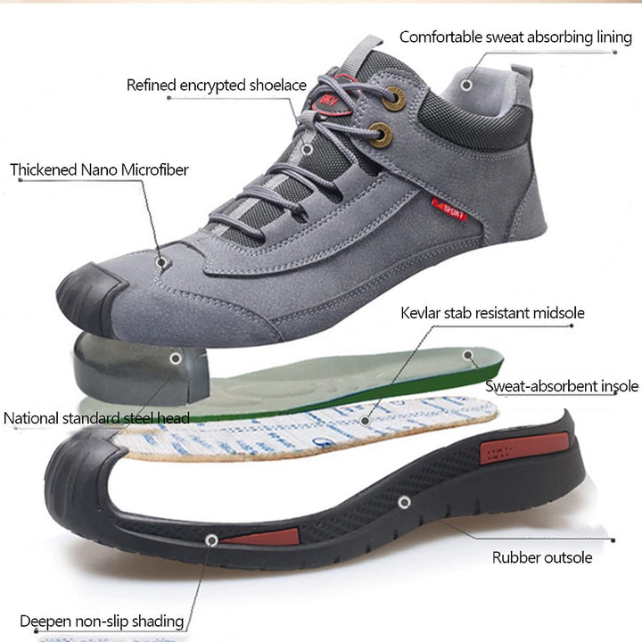 Waterdichte Veiligheidsschoenen met Stijl en Comfort - Vigaro