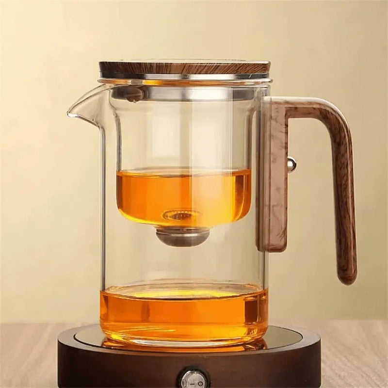 Stylish Transparent Teapot - ClearBrew