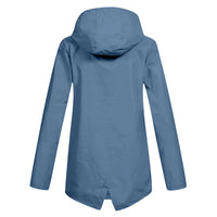 Trendy Dames Regenjas met Capuchon - Liora