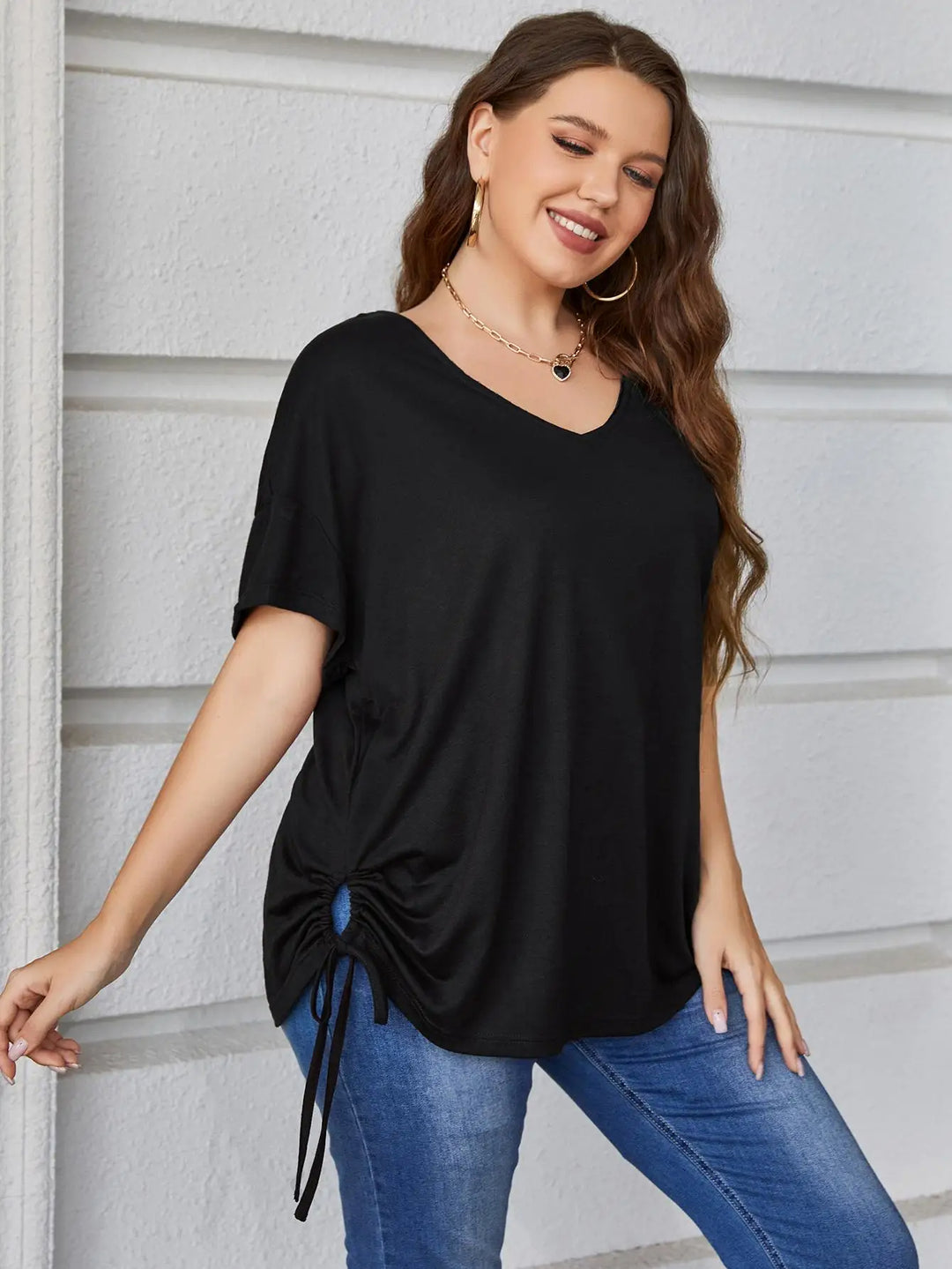 Sammy Jackson™ Mila Plus-Size Top | Losvallend & Trendy