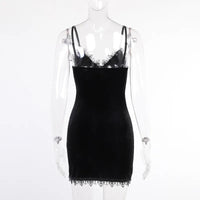 Sammy Jackson™ Julia Mini Dress | Black & Mysterious