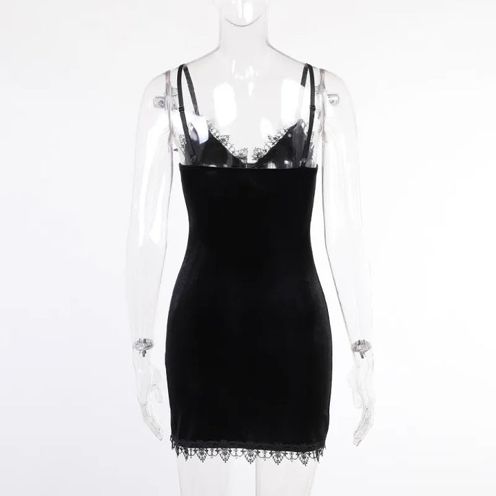 Sammy Jackson™ Julia Mini Dress | Black & Mysterious