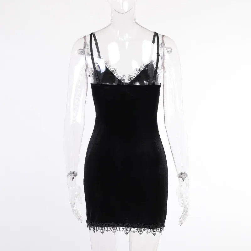 Sammy Jackson™ Julia Mini Dress | Black & Mysterious