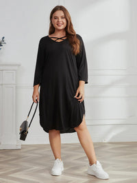 Sammy Jackson™ Gemma Plus-Size Summer Dress | Casual & Stylish