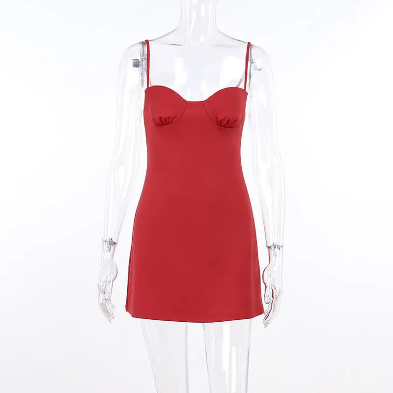 Sammy Jackson™ Rika Mini-Sukienka | Stylowa i Czerwona