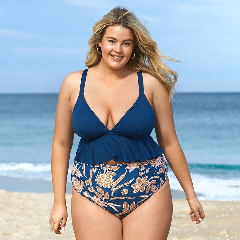 Sammy Jackson™ Kate Plus-Size Bikini | Comfortabel & Flatterend
