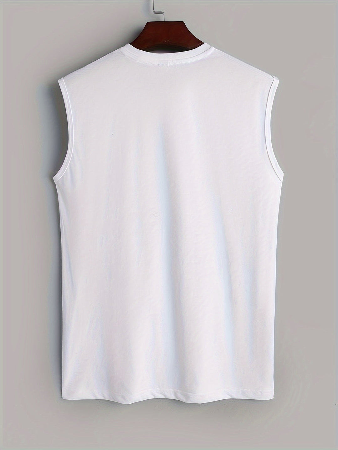 Mouwloos Katoenen Heren Shirt met Vogelprint - Noah
