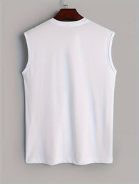 Mouwloos Katoenen Heren Shirt met Vogelprint - Noah