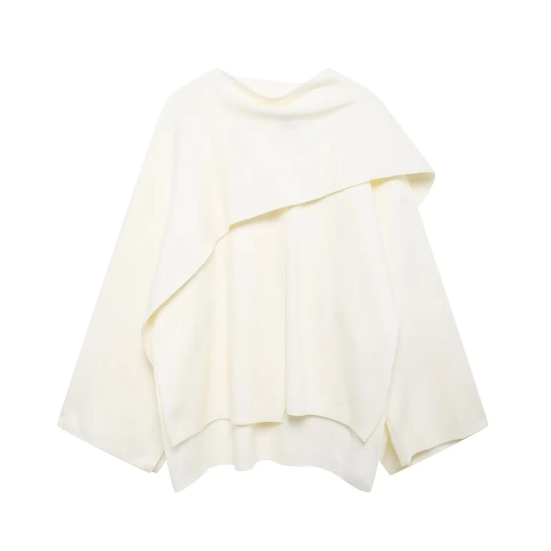 Stylish Women's Winter Poncho - Ella
