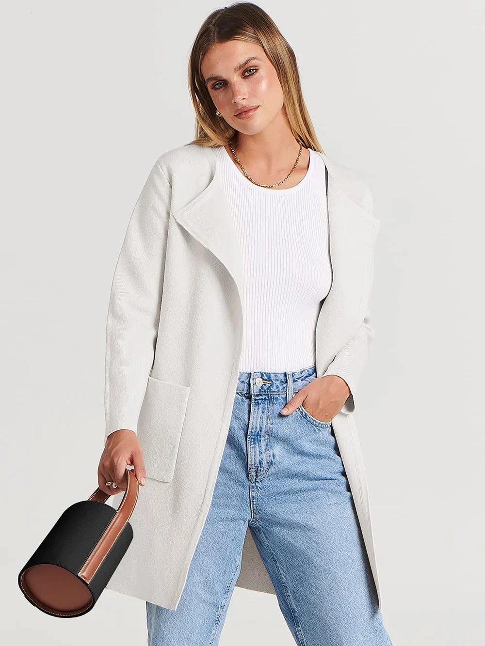 Stylowy damski sweter - Djamila