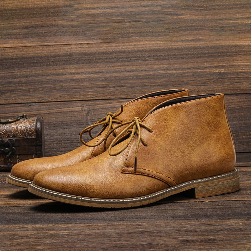 Klasyczne vintage męskie buty - Tobias
