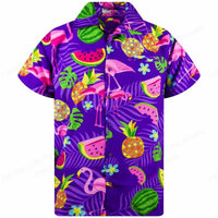 Tropical 3D Flamingo Shirt – Kai