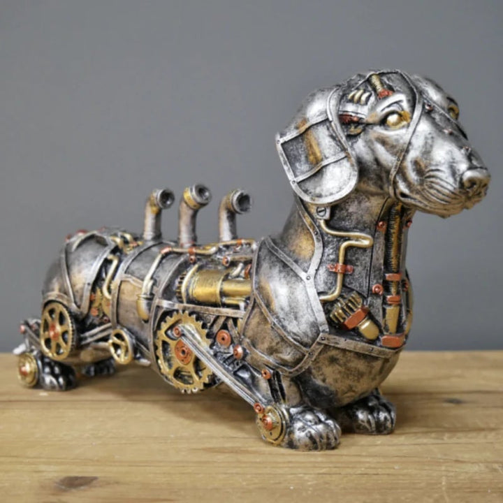 Mechanical Punk Animal Sculptures - GearBeast